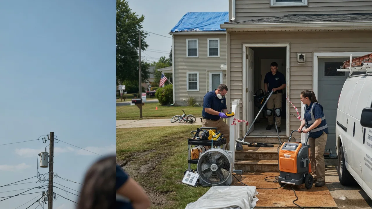 Water Damage Repair in Midland, OH near me